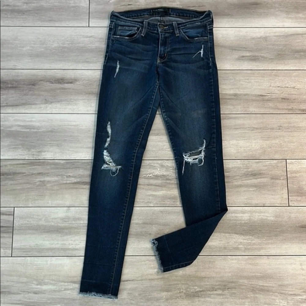 Flying Monkey Platinum skinny fit distressed jeans size 28